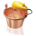 Paiolo Rame elettrico ARDES 24 cm con Fondo Piatto - Paiolo2440