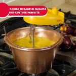 Paiolo Rame elettrico ARDES 24 cm con Fondo Piatto - Paiolo2440