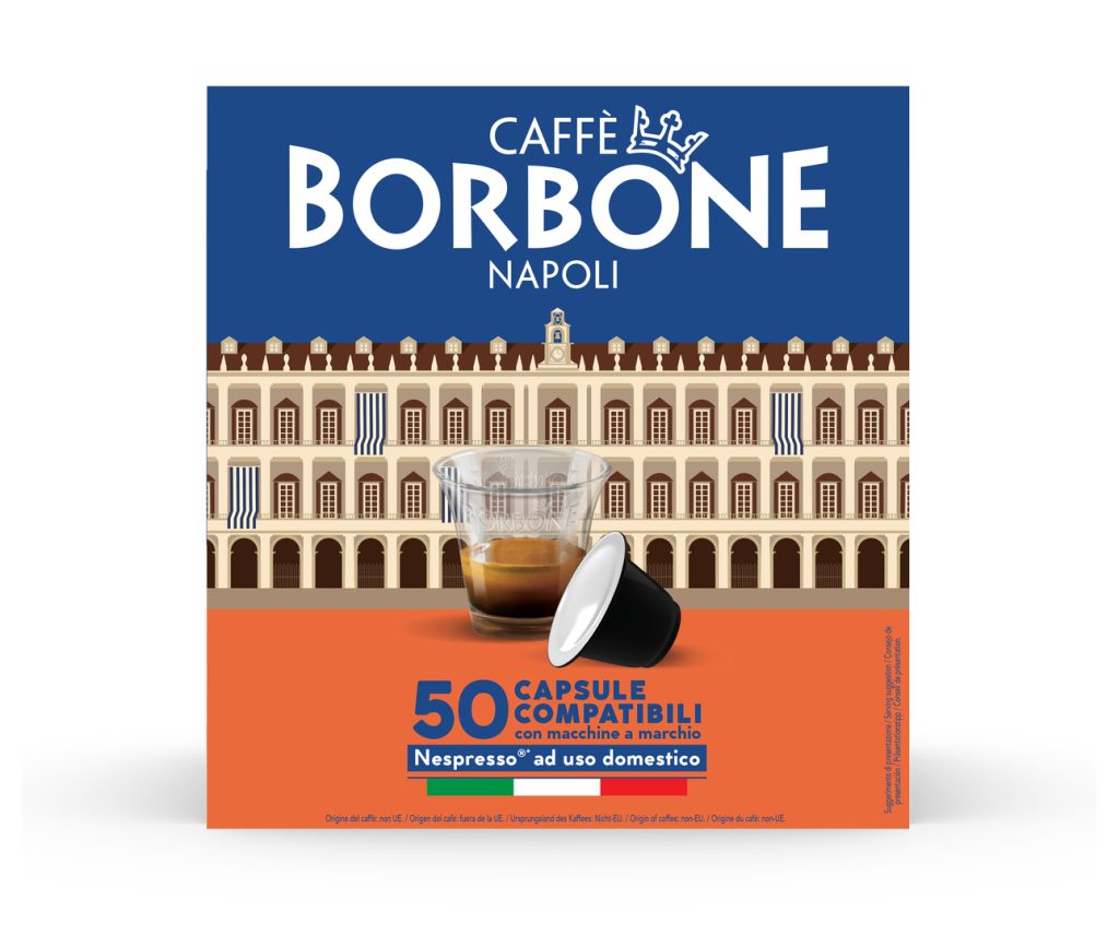 Caffè Borbone Miscela Decisa 50 Capsule Compatibili Nespresso