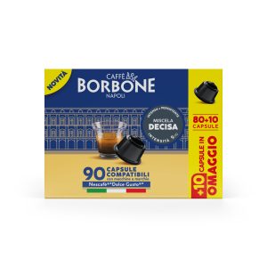 Caffè Borbone Miscela Decisa 90 Capsule Compatibili Dolce Gusto