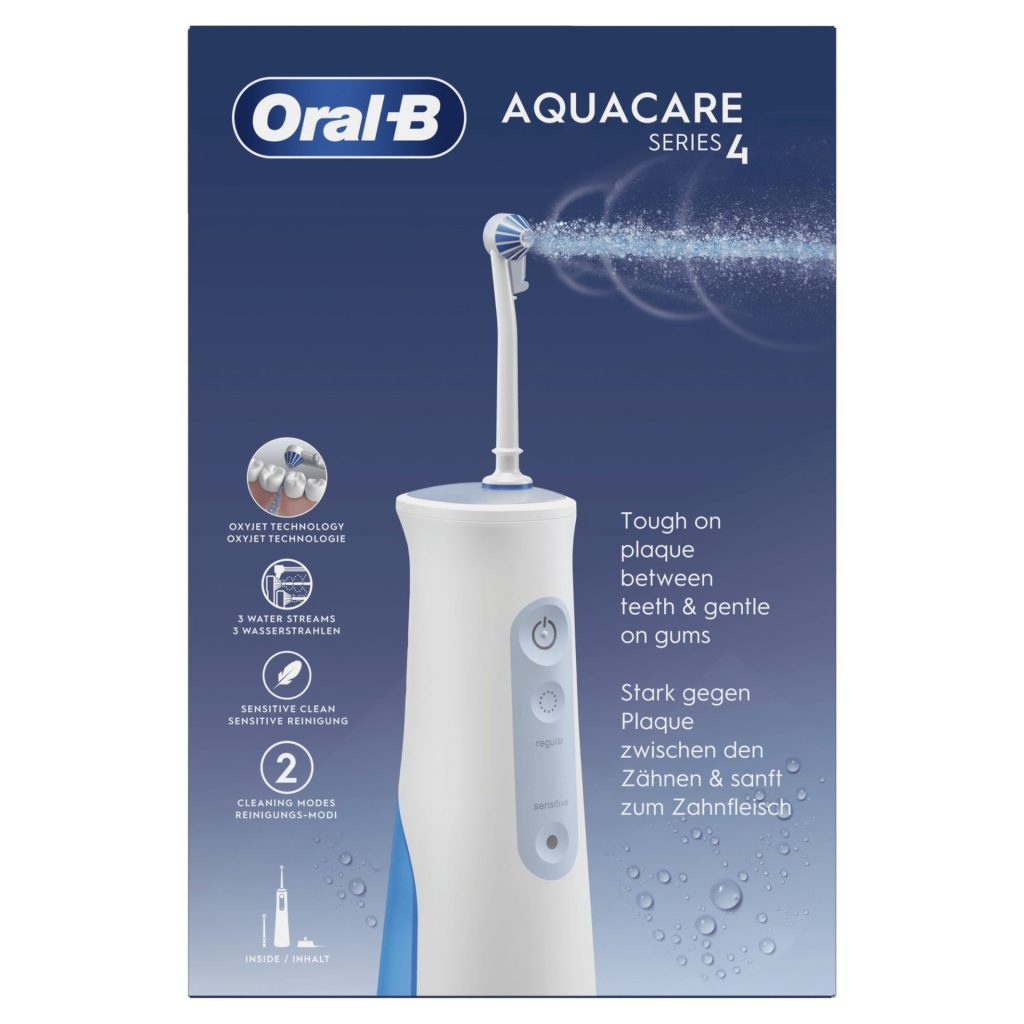 Aquacare4  idropulsore ric.2 mod di pulizia   2 testine incl