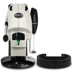 Didiesse Baby Frog Coffee & Tea Macchina da Caffè a Cialde Avorio + Frullino