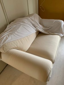 Divano 2 Posti In Tessuto Usato 587