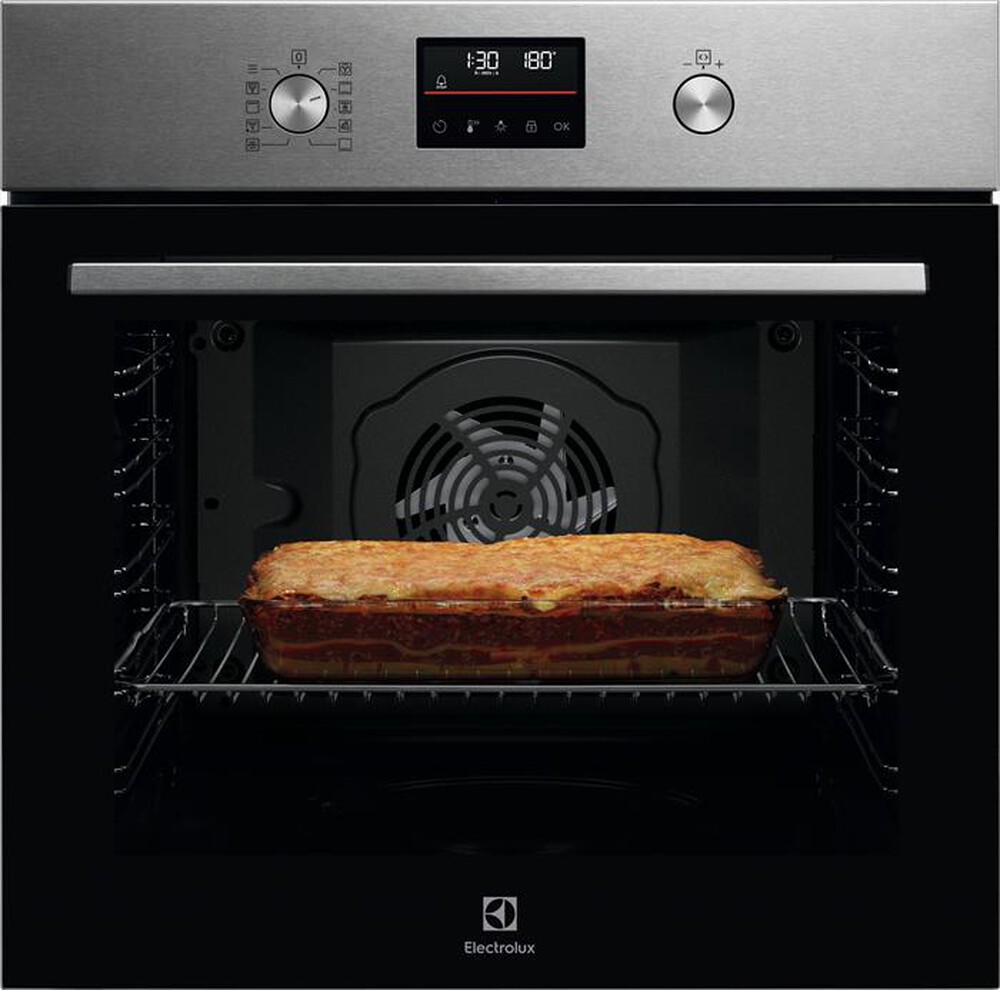 Forno Elettrico Electrolux da Incasso Ventilato Multifunzione 60 cm 72 Litri Classe A++ Pirolitico colore Inox - EOF4P46TX2