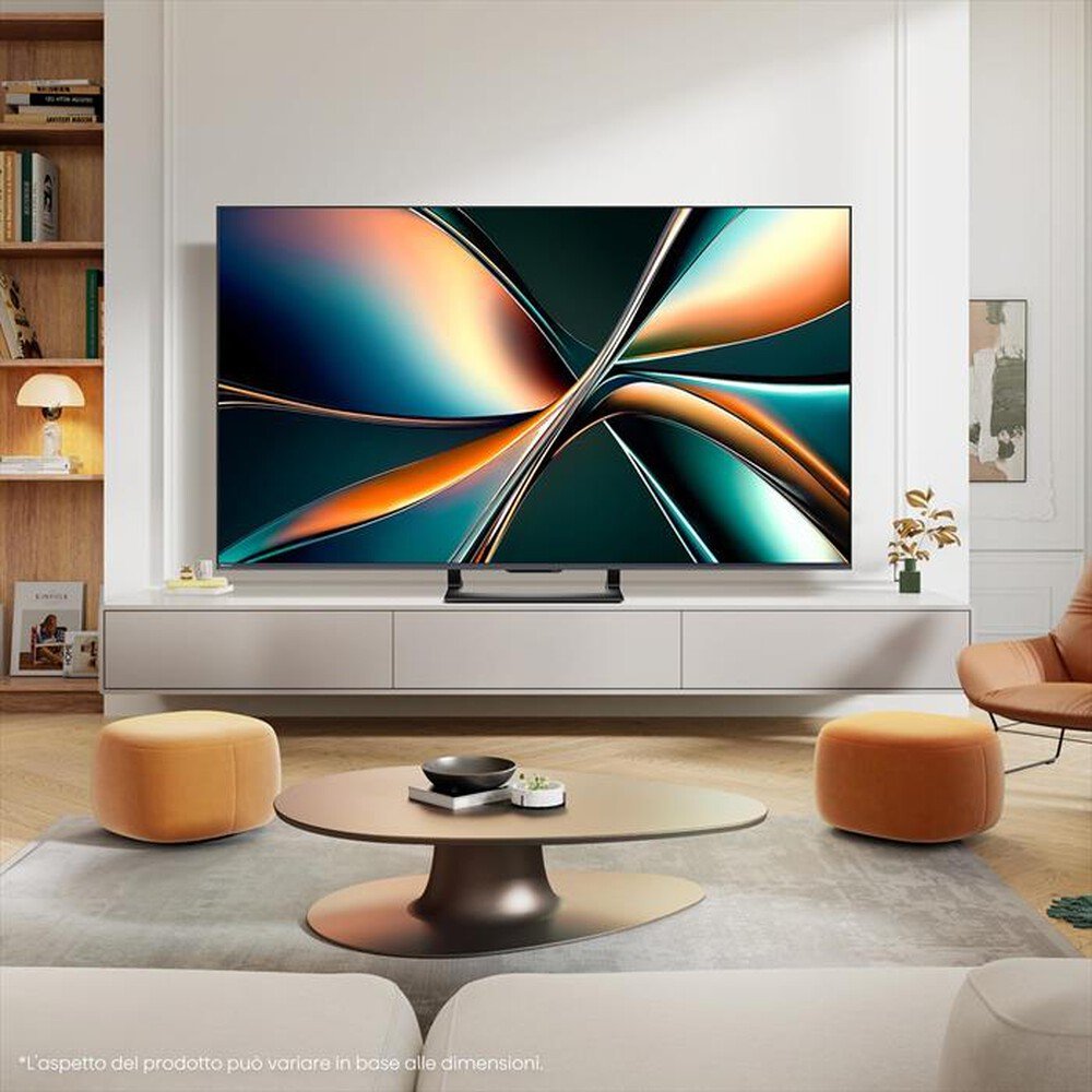 Hisense Smart TV 50 Pollici 4K Ultra HD Display QLED 144 Hz Sistema Operativo VIDAA Classe E colore Nero - 50U79Q