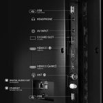 Hisense Smart TV 85 Pollici 4K Ultra HD Display QLED Sistema Vidaa Dolby Atmos Classe E colore Nero - 85E79Q