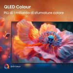 Hisense Smart TV 85 Pollici 4K Ultra HD Display QLED Sistema Vidaa Dolby Atmos Classe E colore Nero - 85E79Q