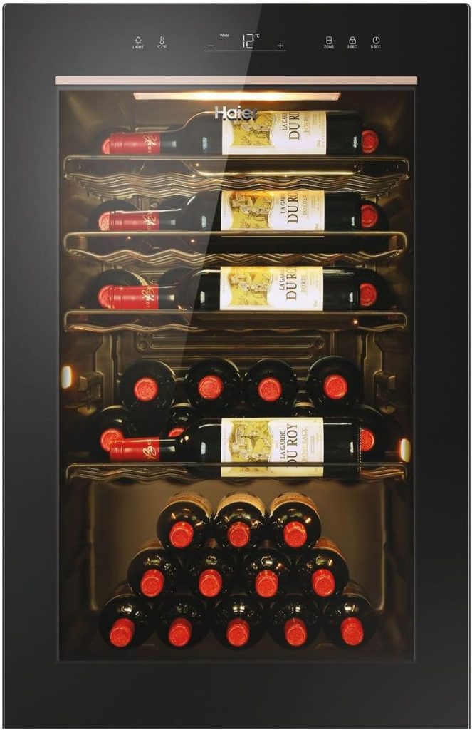 Haier cantinetta vini  da 49 bottiglie hws49gae [Classe di efficienza energetica F]