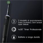 Oral-B Vitality Pro Duo – Confezione 2 Spazzolini Elettrici + 2 Testine e Caricatore