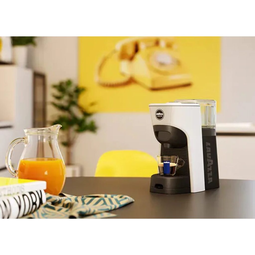 Lavazza Tiny Eco - Macchina Caffé Espresso Capsule Lavazza A Modo Mio colore Bianco