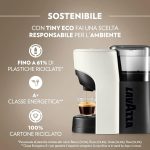 Lavazza Tiny Eco - Macchina Caffé Espresso Capsule Lavazza A Modo Mio colore Bianco