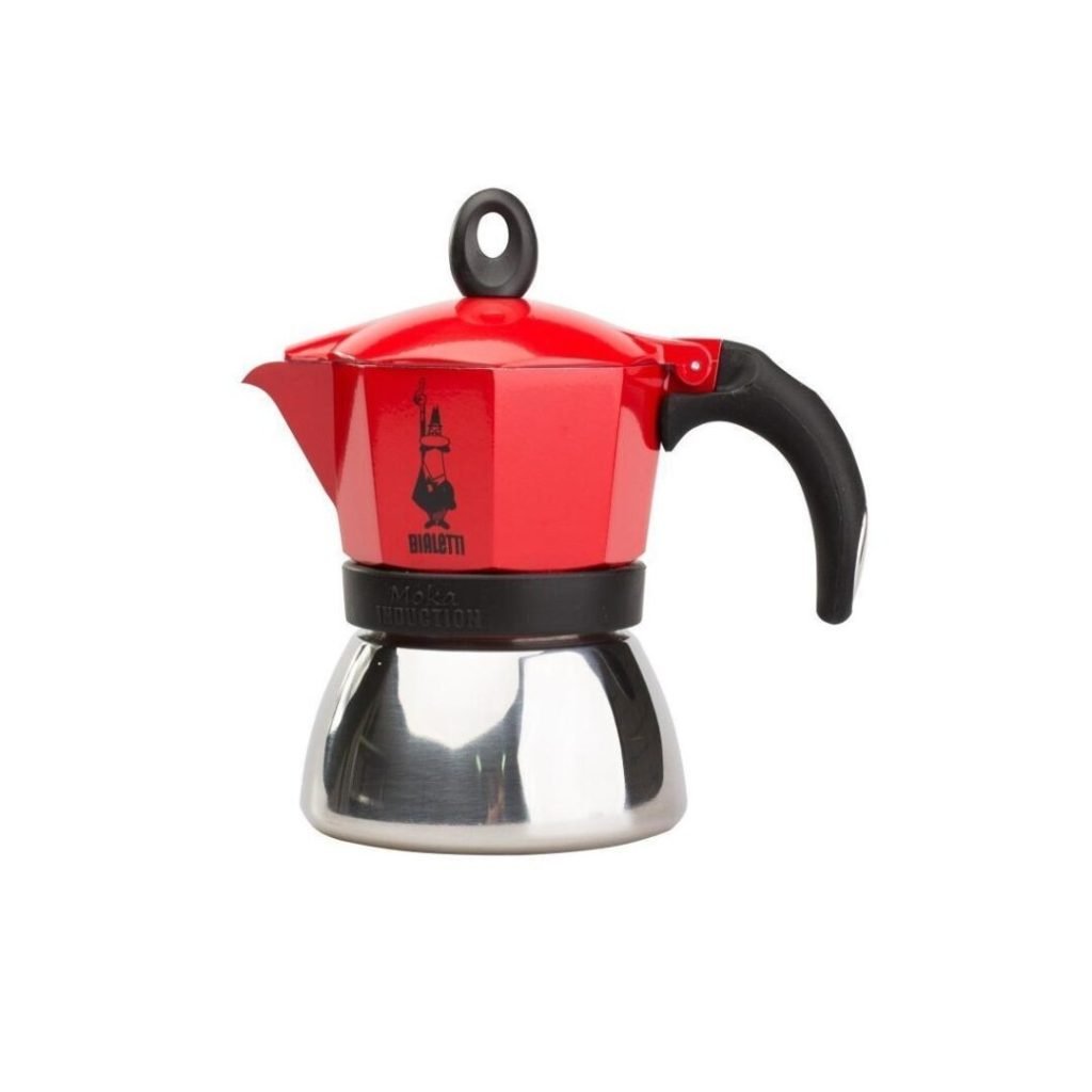 Moka caffettiera new moka induction 2 tz. rossa Bialetti - MOKAIND2R