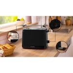 Bosch Tostapane elettrico 2 Fette Potenza 950 Watt Funzione scongelamento Griglia scaldapane - TAT3M123