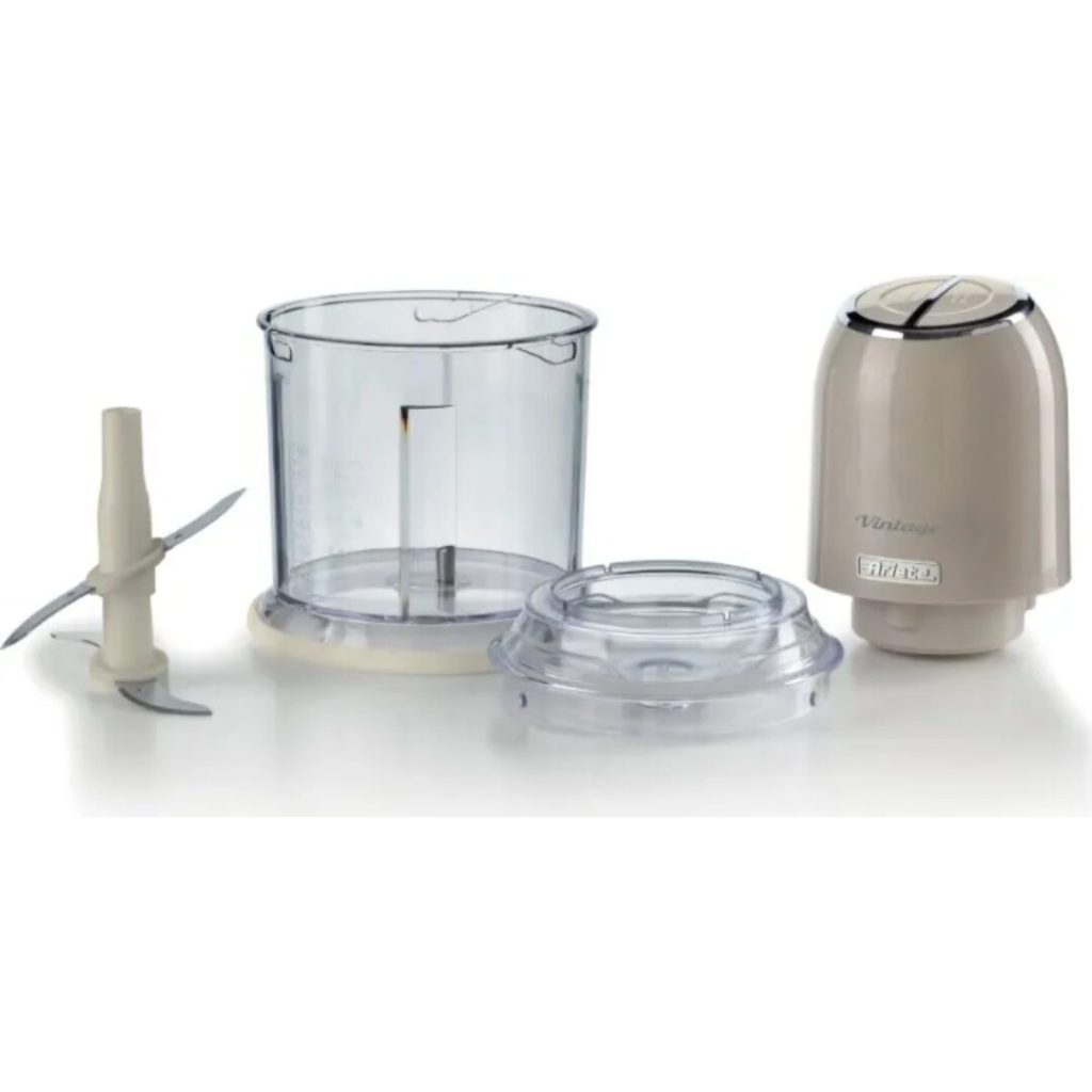 Ariete Tritatutto elettrico Tritaverdure Potenza 400 watt Contenitore 600 ml colore Beige - ARI438/03