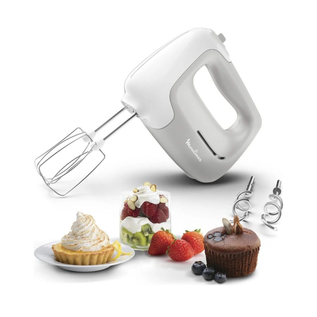 Moulinex Sbattitore Elettrico Mixer Potenza 450 watt colore Grigio - HM450 Prep'Mix