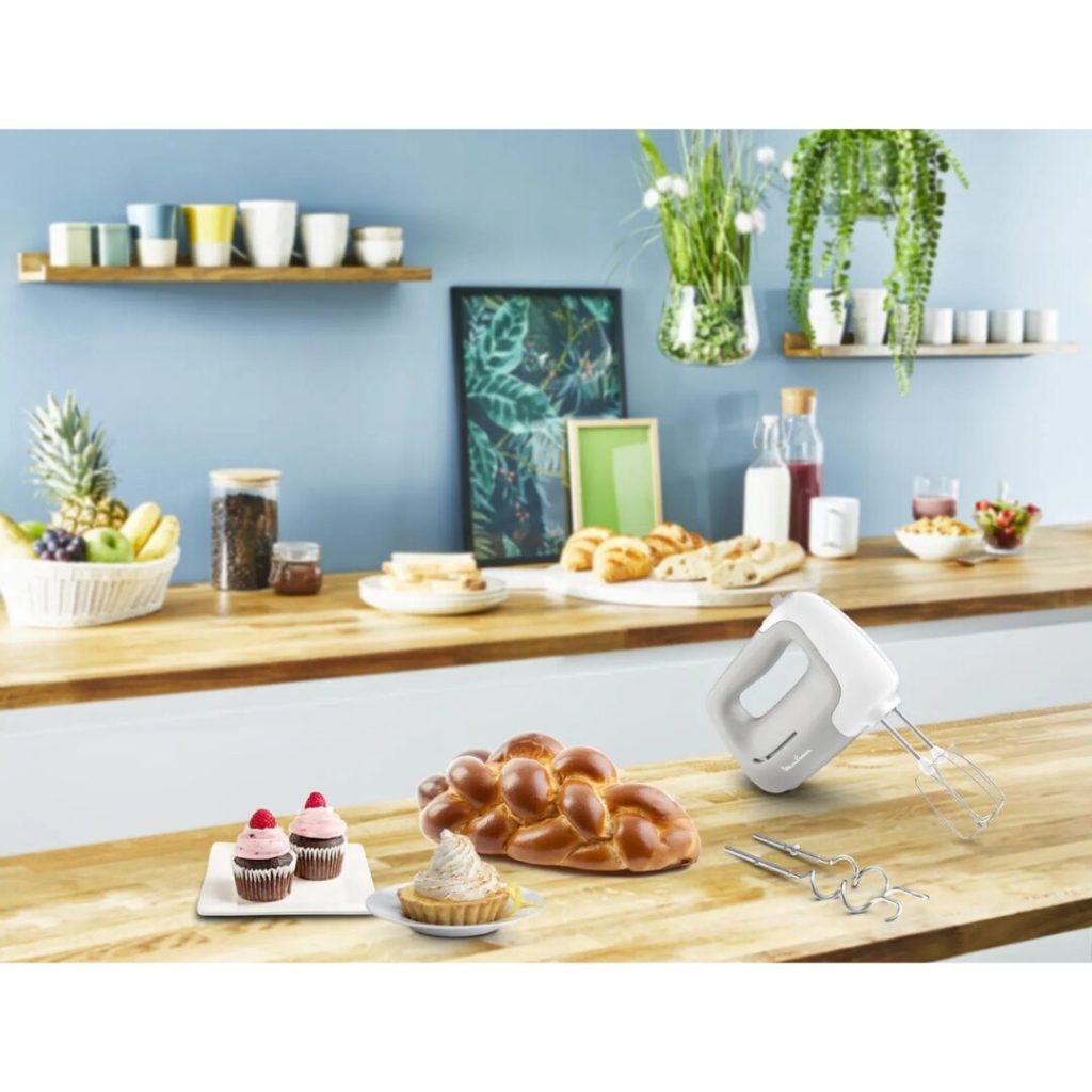 Moulinex Sbattitore Elettrico Mixer Potenza 450 watt colore Grigio - HM450 Prep'Mix