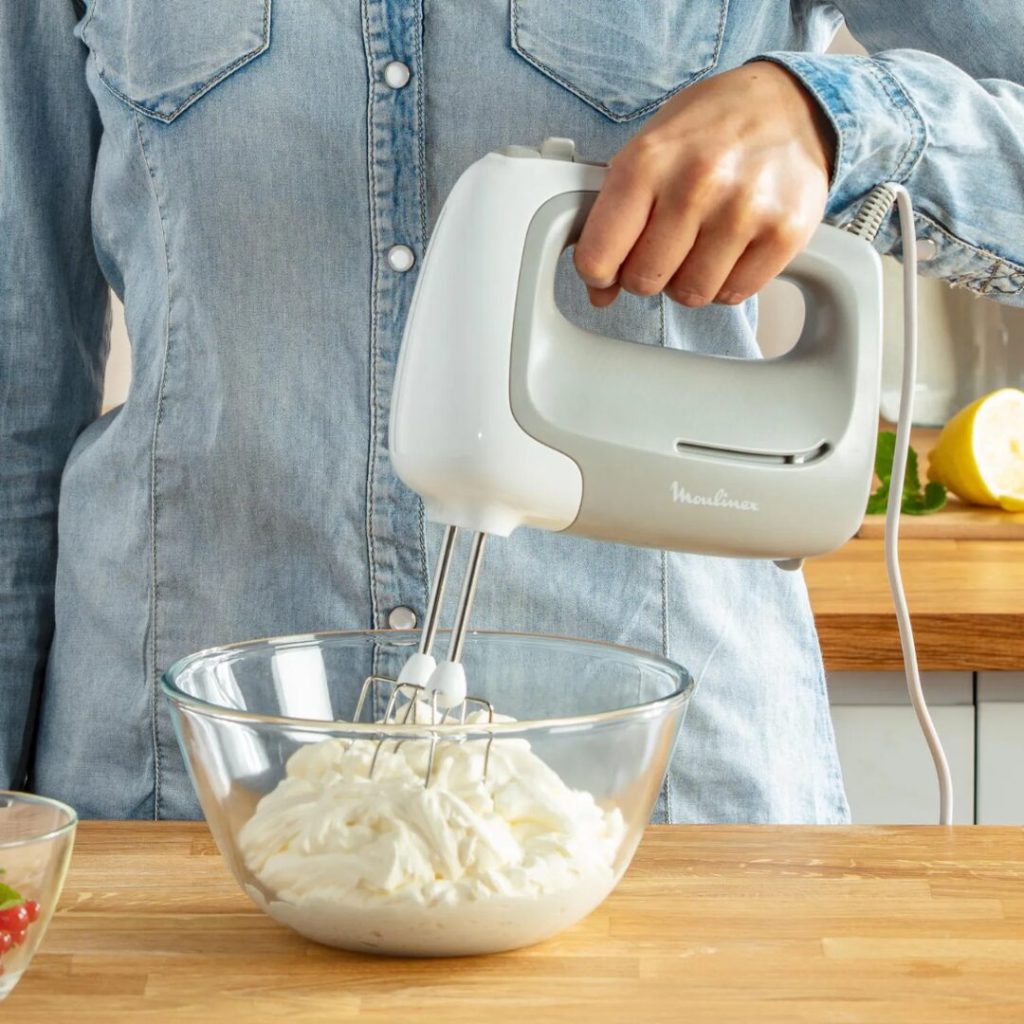 Moulinex Sbattitore Elettrico Mixer Potenza 450 watt colore Grigio - HM450 Prep'Mix