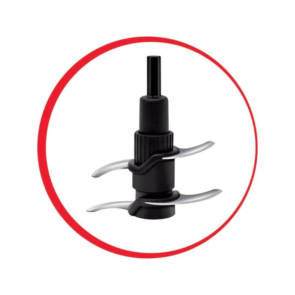 Moulinex Tritatutto Capacità 0.5 Litri Potenza 500 Watt Funzione a Pressione colore Bianco - DJ450B Masterchop