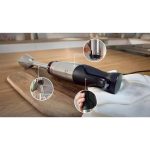 Bosch Frullatore a Immersione Minipimer Potenza 1000W con Bicchiere colore Nero Inox Serie 6 ErgoMaster - MSM6M610