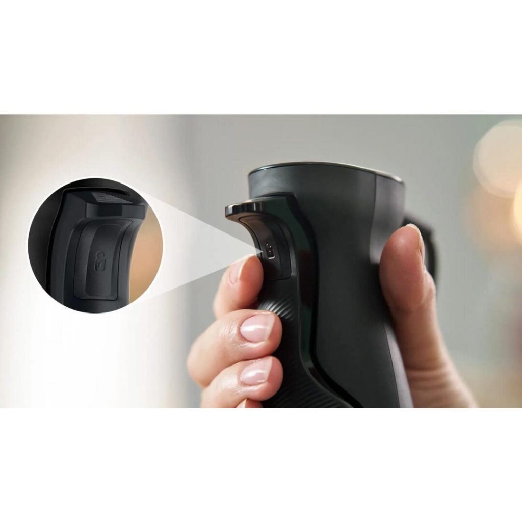 Bosch Frullatore a Immersione Minipimer Potenza 1000W con Bicchiere colore Nero Inox Serie 6 ErgoMaster - MSM6M610