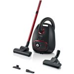 Bosch Aspirapolvere con Sacco a Traino Potenza 850 Watt Capacità 4 Litri ProPower colore Nero - BGB41POW1