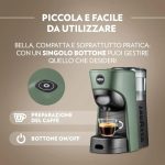 Lavazza Tiny Eco - Macchina Caffé Espresso Capsule Lavazza A Modo Mio colore Verde