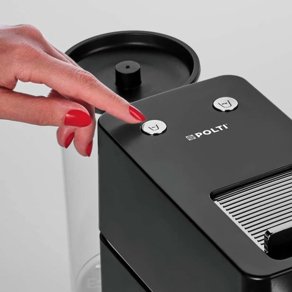 Polti Macchina Caffè Espresso Automatica Cialde E.S.E. Potenza 1400 Watt 19 bar colore Nero - PCEU0128
