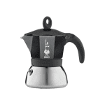 Bialetti Moka Induction 2 Tazze Colore Del Prodotto: Nero. Argento. - 006936