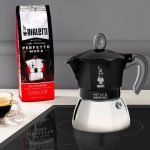 Bialetti Moka Induction 2 Tazze Colore Del Prodotto: Nero. Argento. - 006936