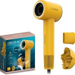 Cecotec DryNova Sun Asciugacapelli 1600W Giallo + 2 Accessori