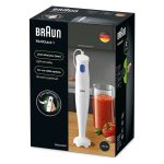 Frullatore ad Immersione BRAUN Minipimer con Bicchiere 450 watt - MQ10.001P