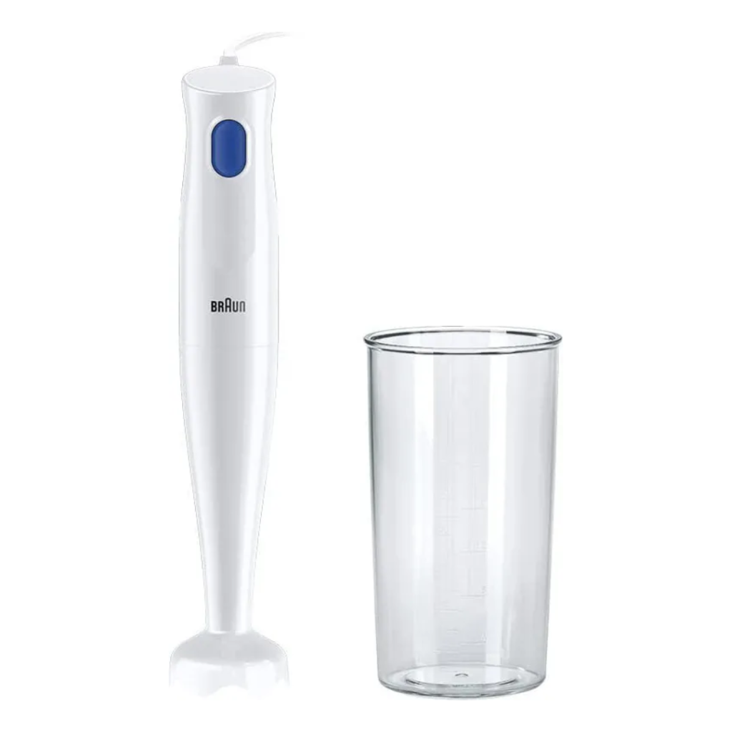 Frullatore ad Immersione BRAUN Minipimer con Bicchiere 450 watt - MQ10.001P