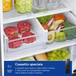 RB38C776CB1 - SAMSUNG - FRIGO COMBI 390LT H203 NF INOX C ANTRACITE WIFI AI