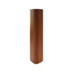 Angolare per zoccolo 90° R12 in ciliegio H 15 cm.