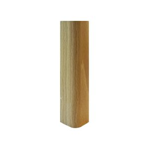 Angolare per zoccolo 90° R12 in faggio H 15 cm.