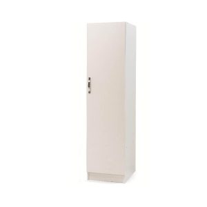 Armadio 180x45x60p cm 1 anta bianco frassinato