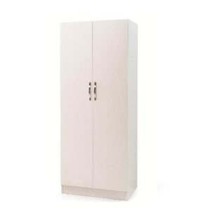 Armadio 180x60x90 2 ante bianco frassinato