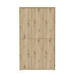 Armadio multiuso Medea 6 ante colore rovere 109.2x34.9xH191.9 cm.