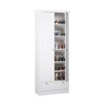 Armadio scarpiera Landwood13 bianco due ante e cassetto