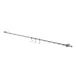 Asta appendi mestoli KITCROMO90 4 ganci 90 cm cromo