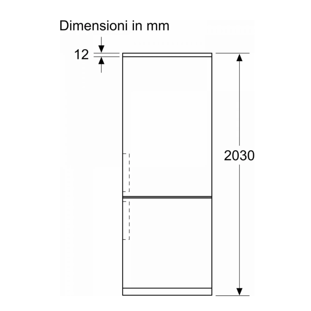Frigorifero Combinato Bosch No Frost 440 Litri - KGN497WDF Serie 4