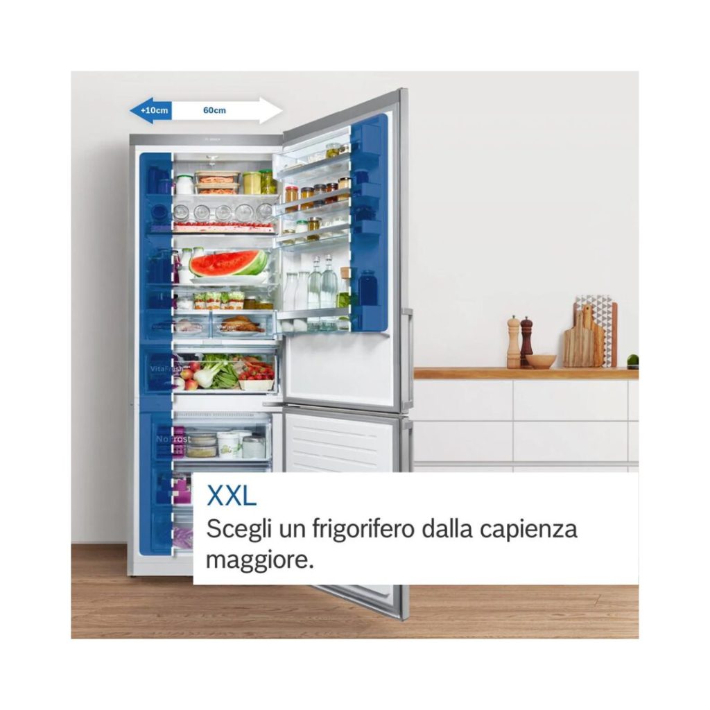 Frigorifero Combinato Bosch No Frost 440 Litri - KGN497WDF Serie 4