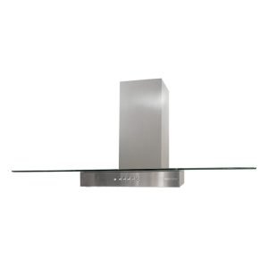Barriviera Cappa Diamante 90 cm. 3 livelli di velocità piano in vetro classe C