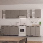 Base cucina 80x50x85H due ante cemento