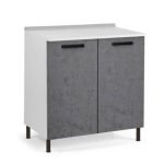 Base cucina 80x50x85H due ante cemento