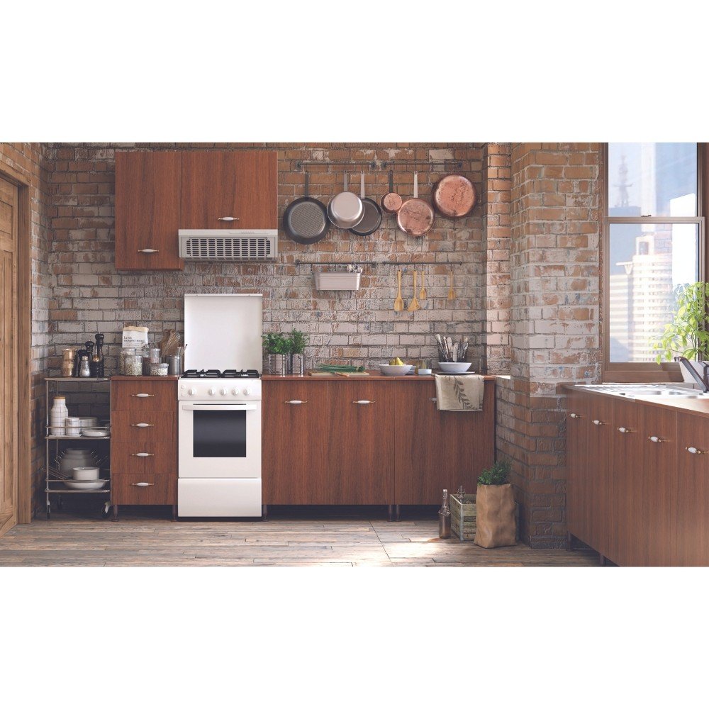Base cucina con anta 60x50x85H noce antico