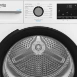 Asciugatrice 9 Kg Beko Classe C Inverter con Pompa di Calore Profondità 67 cm Vapore EcoGentle colore Bianco - BMGT491SBI_IT