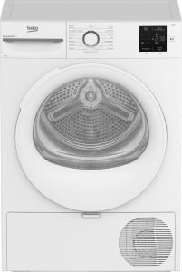 Asciugatrice Beko 10 Kg Classe D Inverter con Pompa di Calore Profondità 61 cm Vapore EcoGentle colore Bianco - BMT103EW