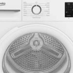 Asciugatrice Beko 10 Kg Classe D Inverter con Pompa di Calore Profondità 61 cm Vapore EcoGentle colore Bianco - BMT103EW
