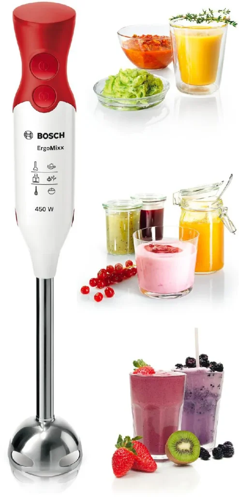 Bosch Frullatore ad Immersione Minipimer potenza 450 watt - MSM64110